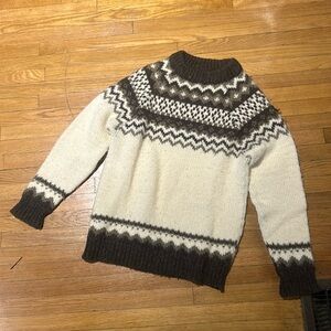 Vintage Norwegian Wool Sweater
